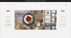 Desktop Screenshot of honeycatering.com